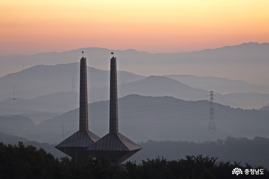 차분함이 필요할 때 떠나요, 영인산 해맞이 사진