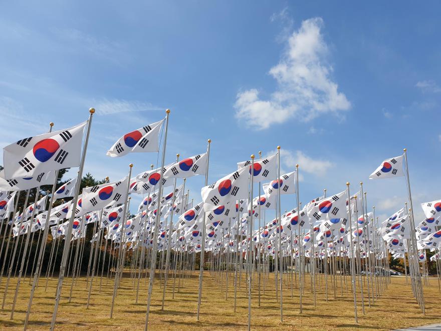 천안 독립기념관 태극기 한마당