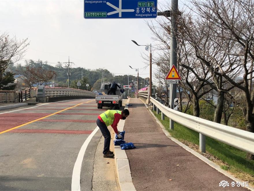 홍성군, 겨울철 안전한 도로 만들기 ‘총력’