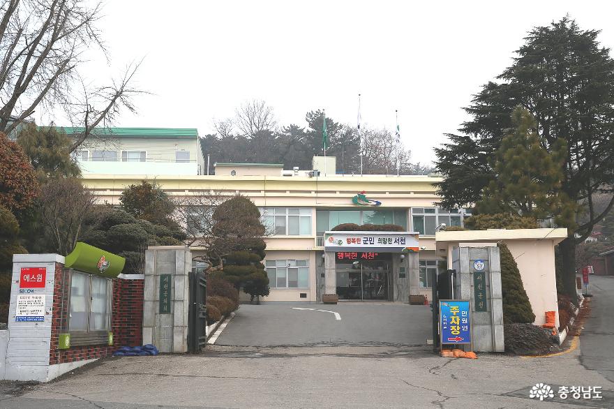 서천군, 국민체육센터에 드라이브 스루 임시 선별진료소 설치