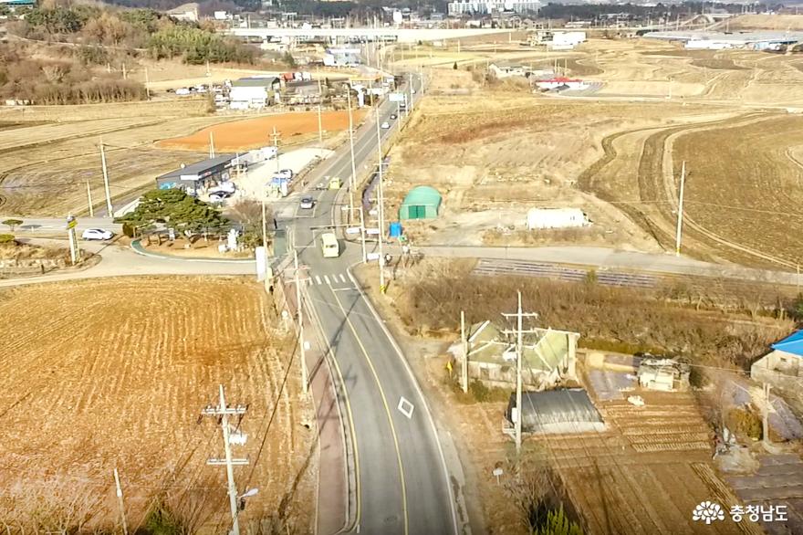 서산시, 신한미지엔아파트-국도대체우회도로 길 뻥 뚫린다