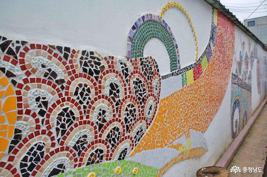 공주시 유구의 특별한 벽화거리를 만나다. 사진