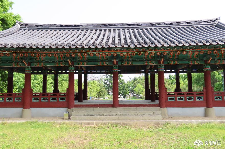 천안 남산공원 공간 중심 : 여하정