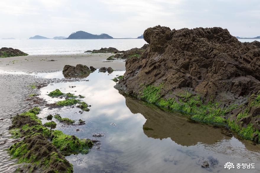 서해 일몰의 숨겨진 명소‘삼봉 해변’ 사진