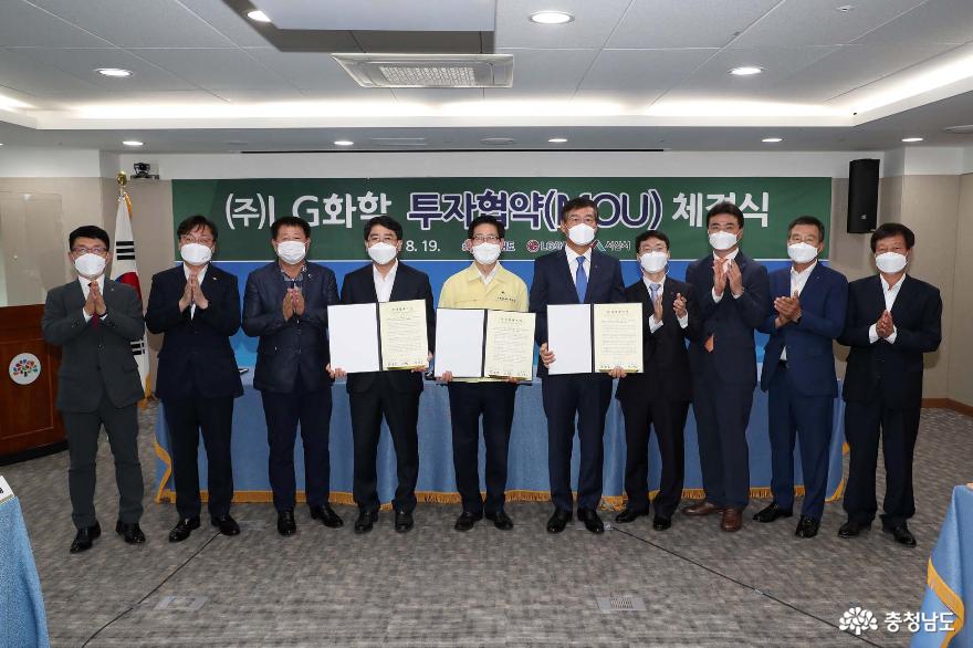 成功吸引LG化学总投资额达2.6亿的10个工厂落户忠南