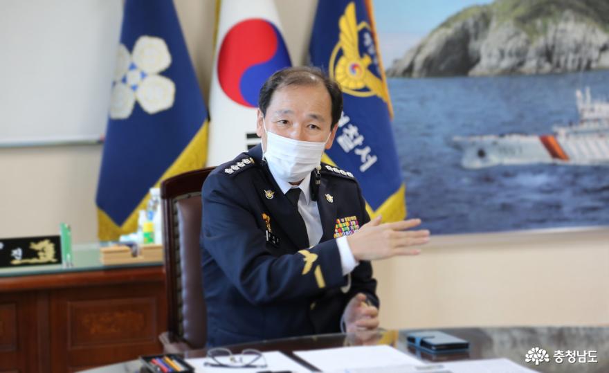 제31대 태안해양경찰서장에 김석진 총경 취임