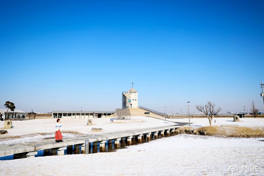 당진 버그네순례길 - 합덕성당과 신리성지의 겨울풍경 사진