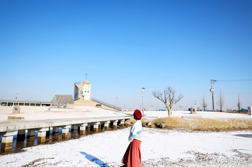 당진 버그네순례길 - 합덕성당과 신리성지의 겨울풍경 사진