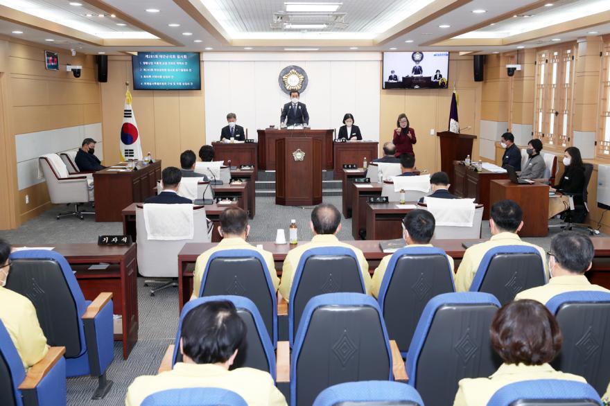 태안군의회, 본회의 생중계 수어통역방송 개시