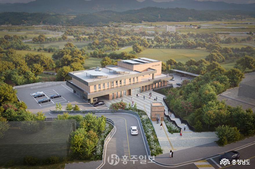 홍북읍 신청사 건립사업 순항… 올해 12월 준공예정