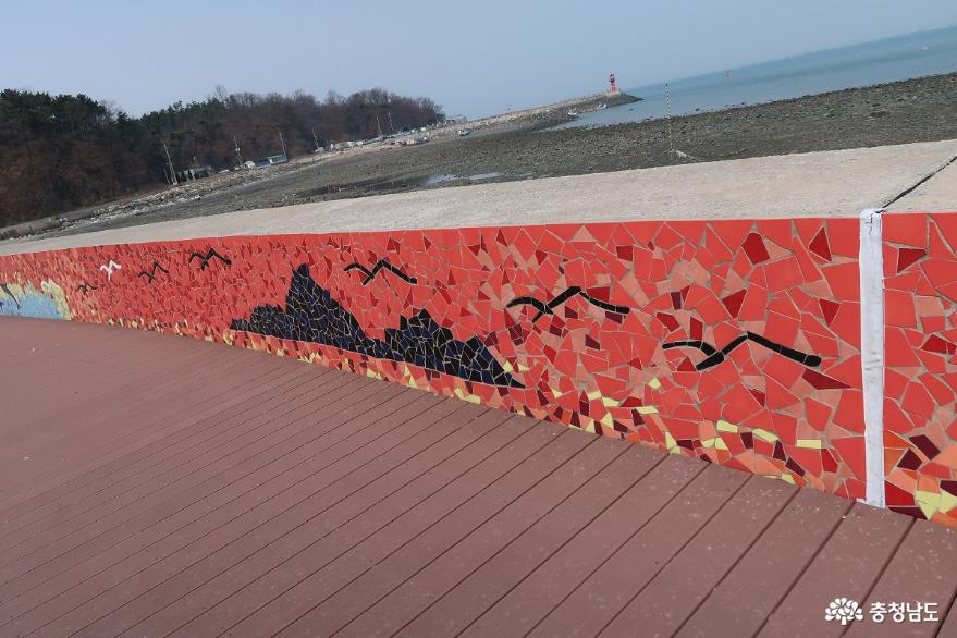 빨간등대바다벽화타일이예쁜안섬포구 4