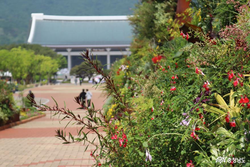 독립기념관의 숨은 장소, 통일염원의 동산 사진