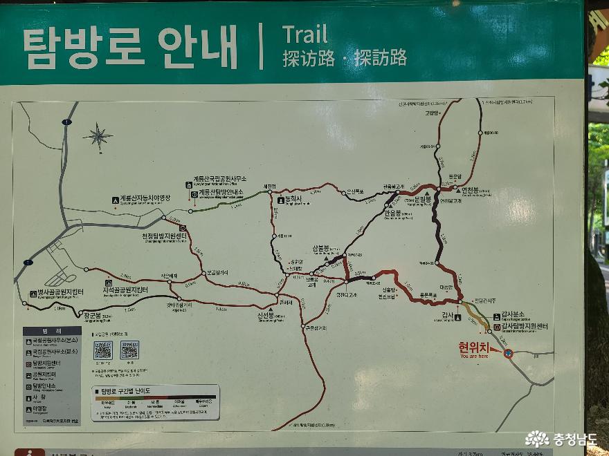 [통통충남]깊은숲과 계곡이 어우러지는 계룡산 삼불봉 등산
