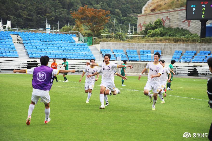 ‘K4의 반란’ 당진시민축구단 정상에 우뚝 서다..전국체전 우승