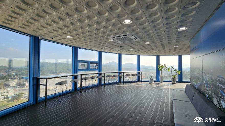 태안 만리포전망타워 아름다운 360도 뷰와 야경 사진