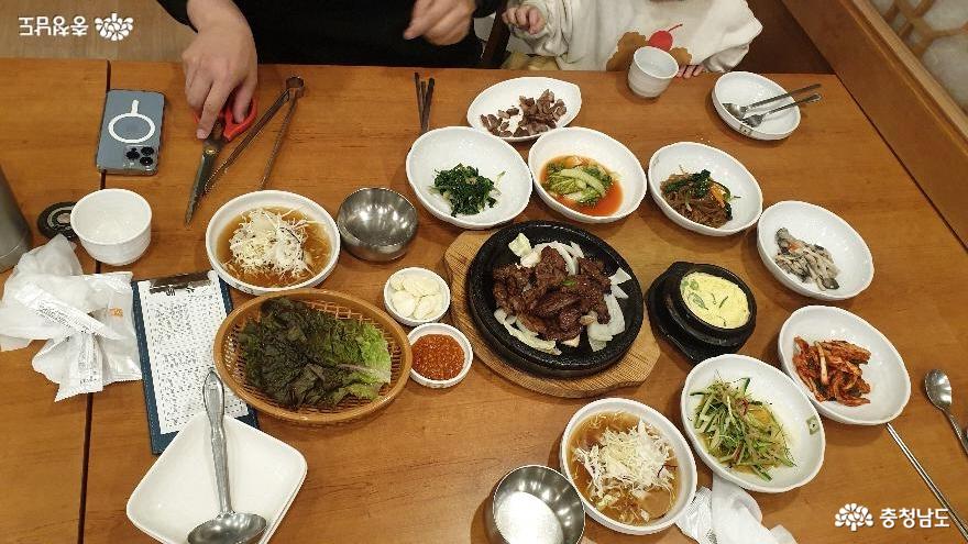 백제문화제 공주 공산성 앞 석갈비 맛집"예가촌" 사진