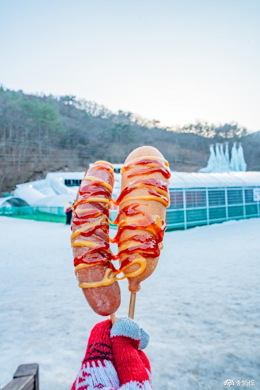 꽁꽁 추워도 괜찮아, 더 신나게 놀자! 청양 알프스마을 얼음축제 사진