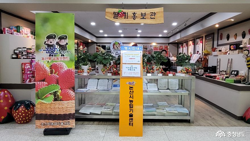 논산딸기축제를맞아방문한논산시농업기술센터 12
