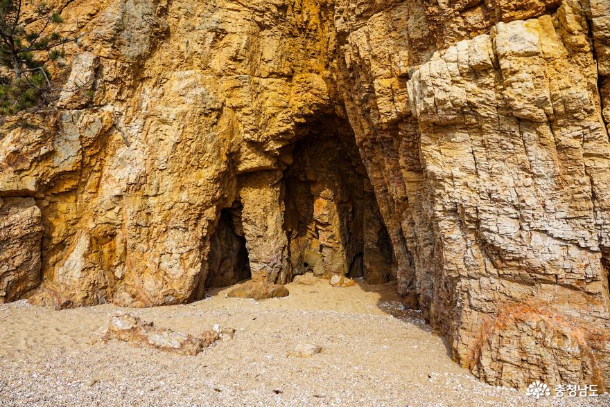 자연이 선물한 신비한 포토스팟, 파도리 해식동굴 사진