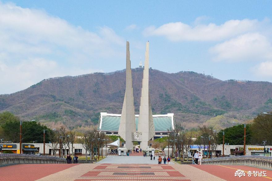 천안 독립기념관에서 한국의 역사 공부 끝!