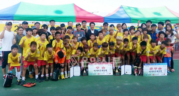 스마트아산축구교실 전국대회 ‘두각’