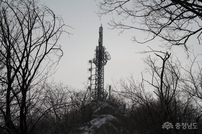 TJB 대전  방송 향적산 중계소 철탑 