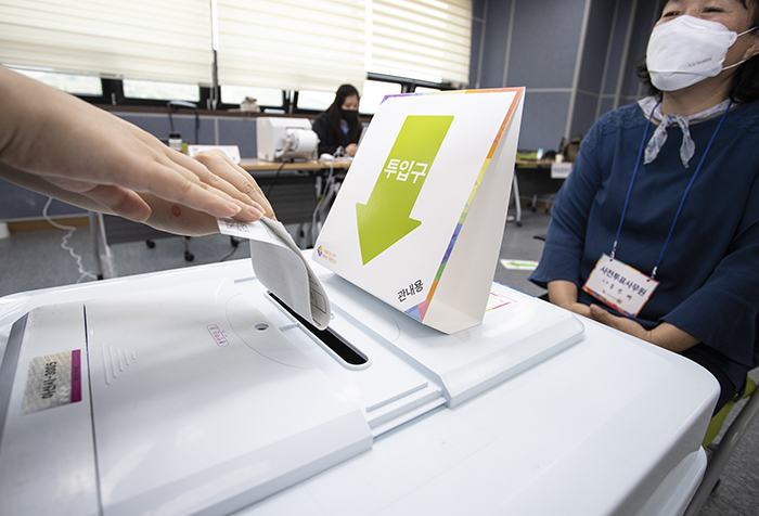 6.1지선 아산 사전투표율, 앞선 선거 대비 두 배 가까이 높았다