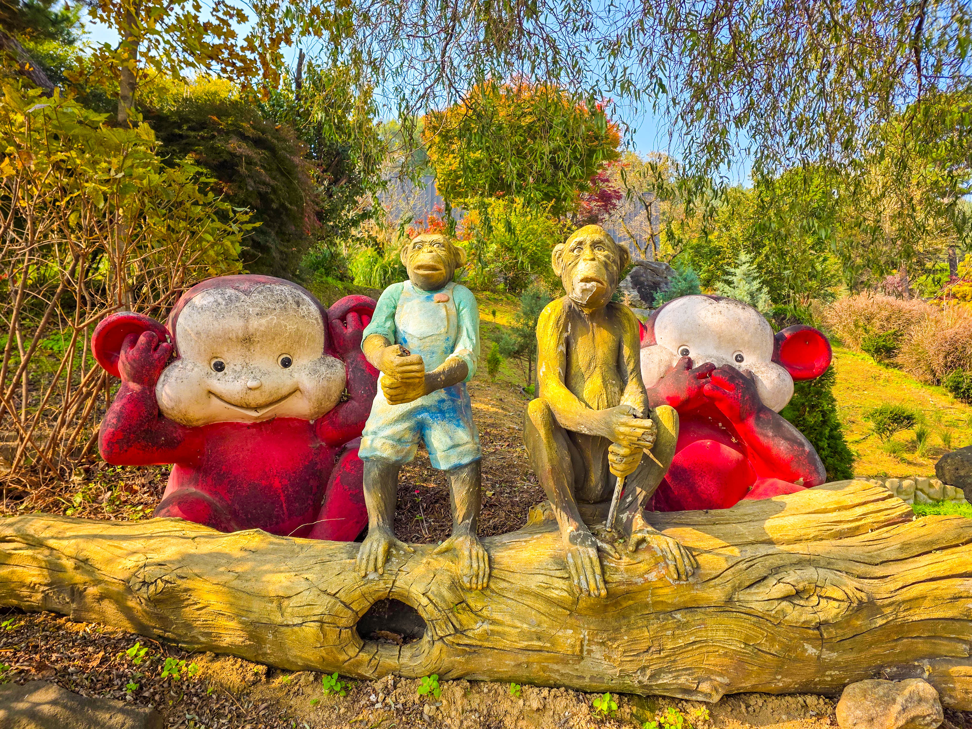 천안 아름다운화수목정원 필수 코스! 100m 폭포와 산책로 탐방기