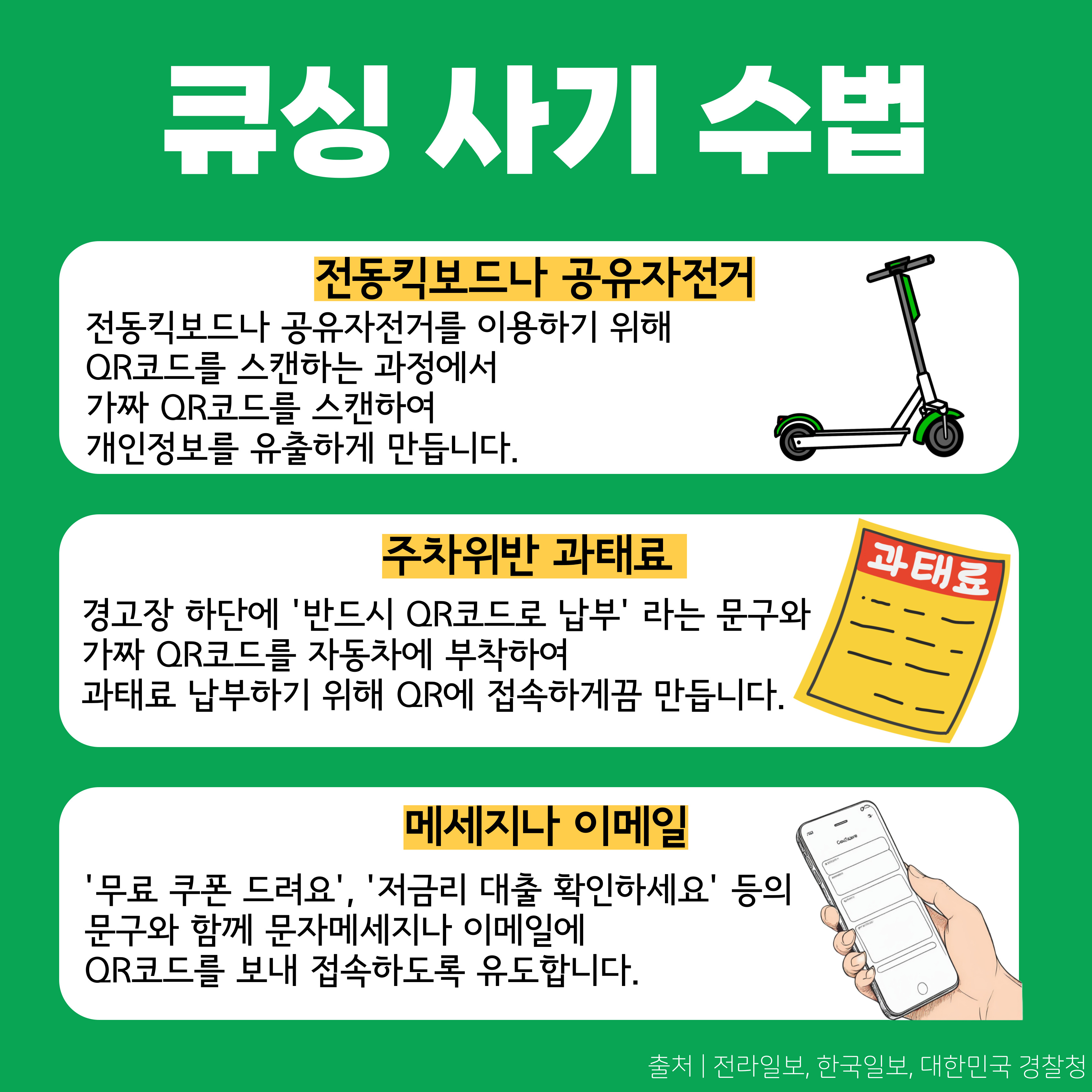 (카드뉴스) 큐싱 사기 범죄 예방 관련 관련사진 4