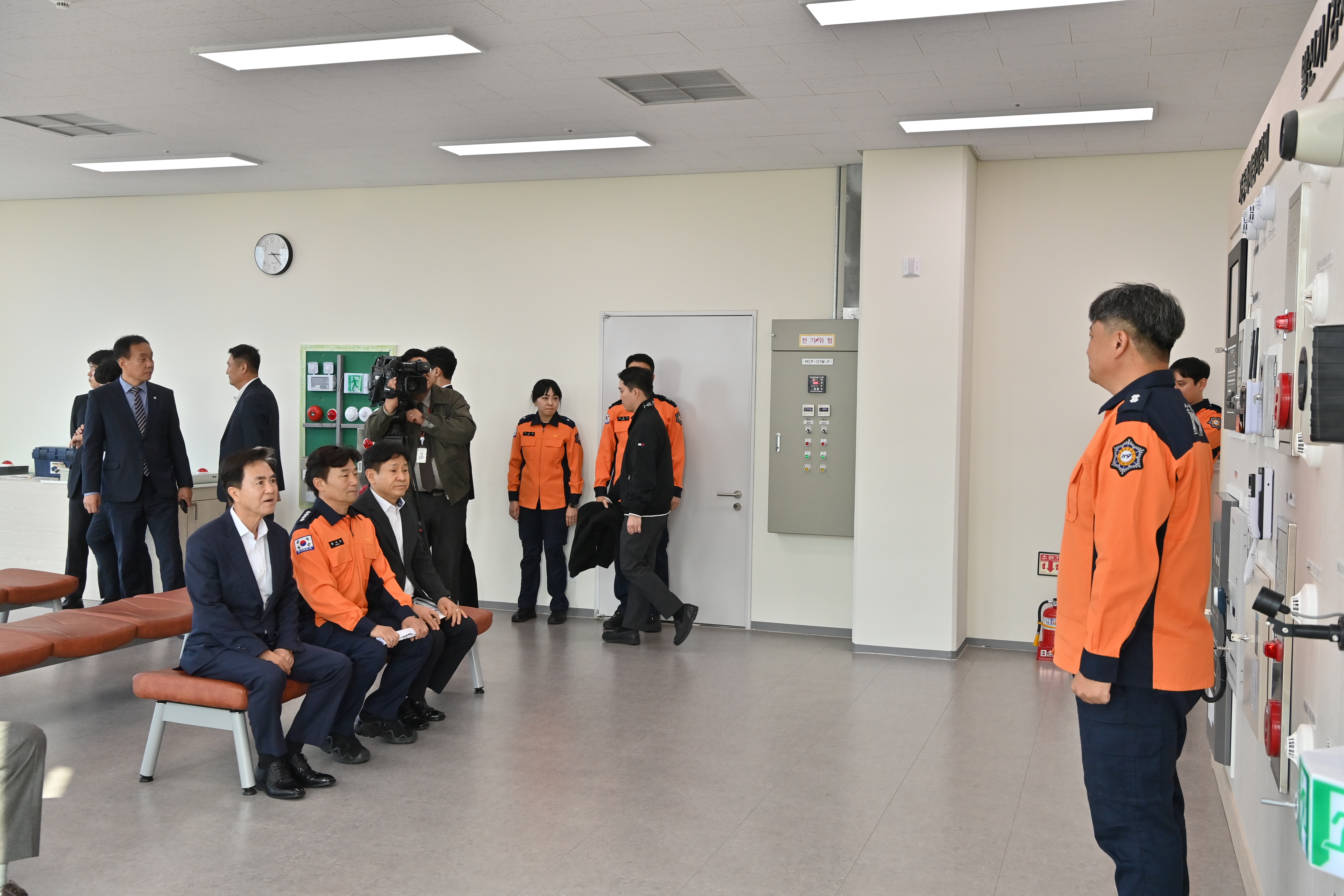 김태흠 도지사는 20일 민선8기 4년차 시군 방문의 일환으로 충남119복합타운을 찾았다. 관련사진 5