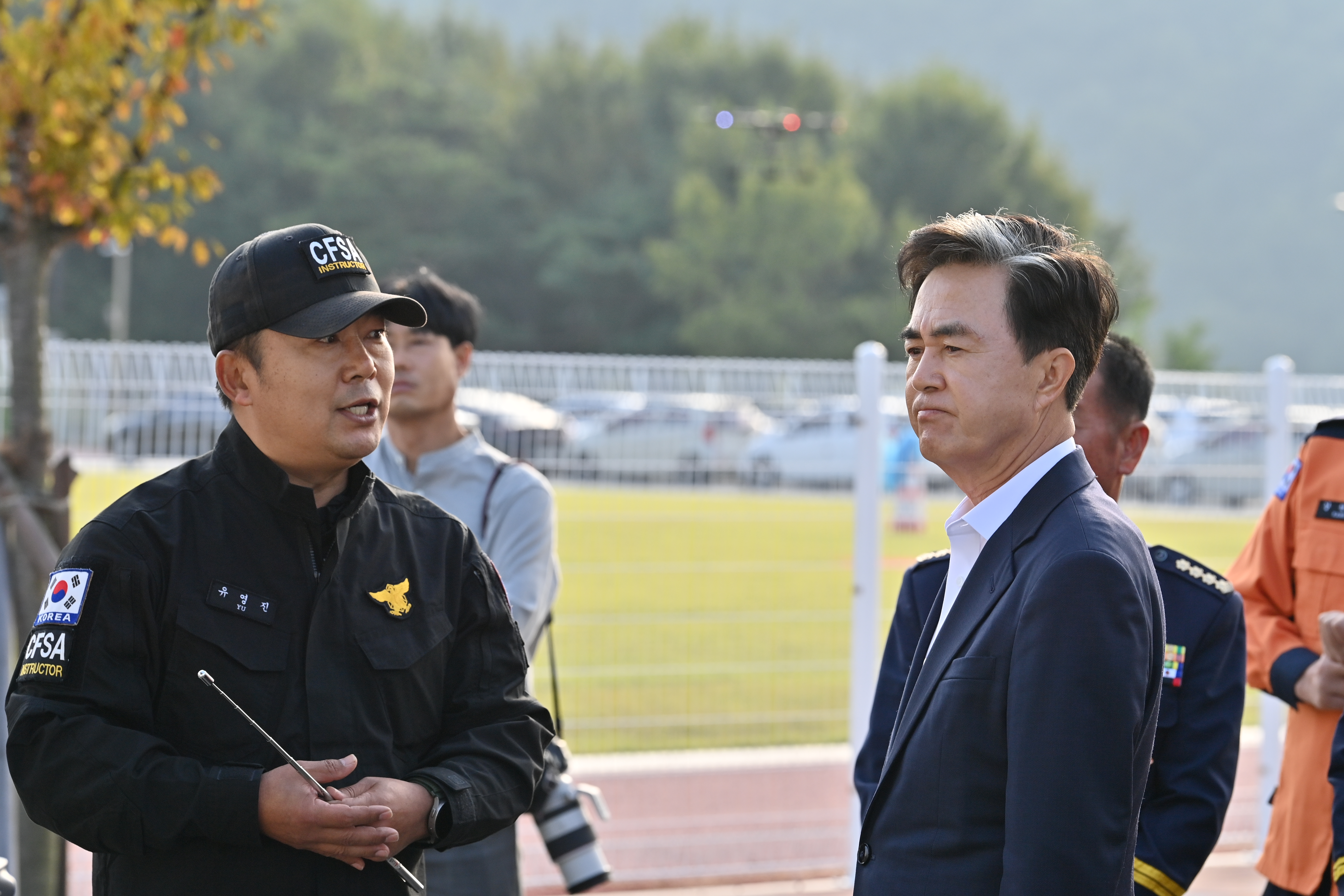 충남 119복합타운 방문