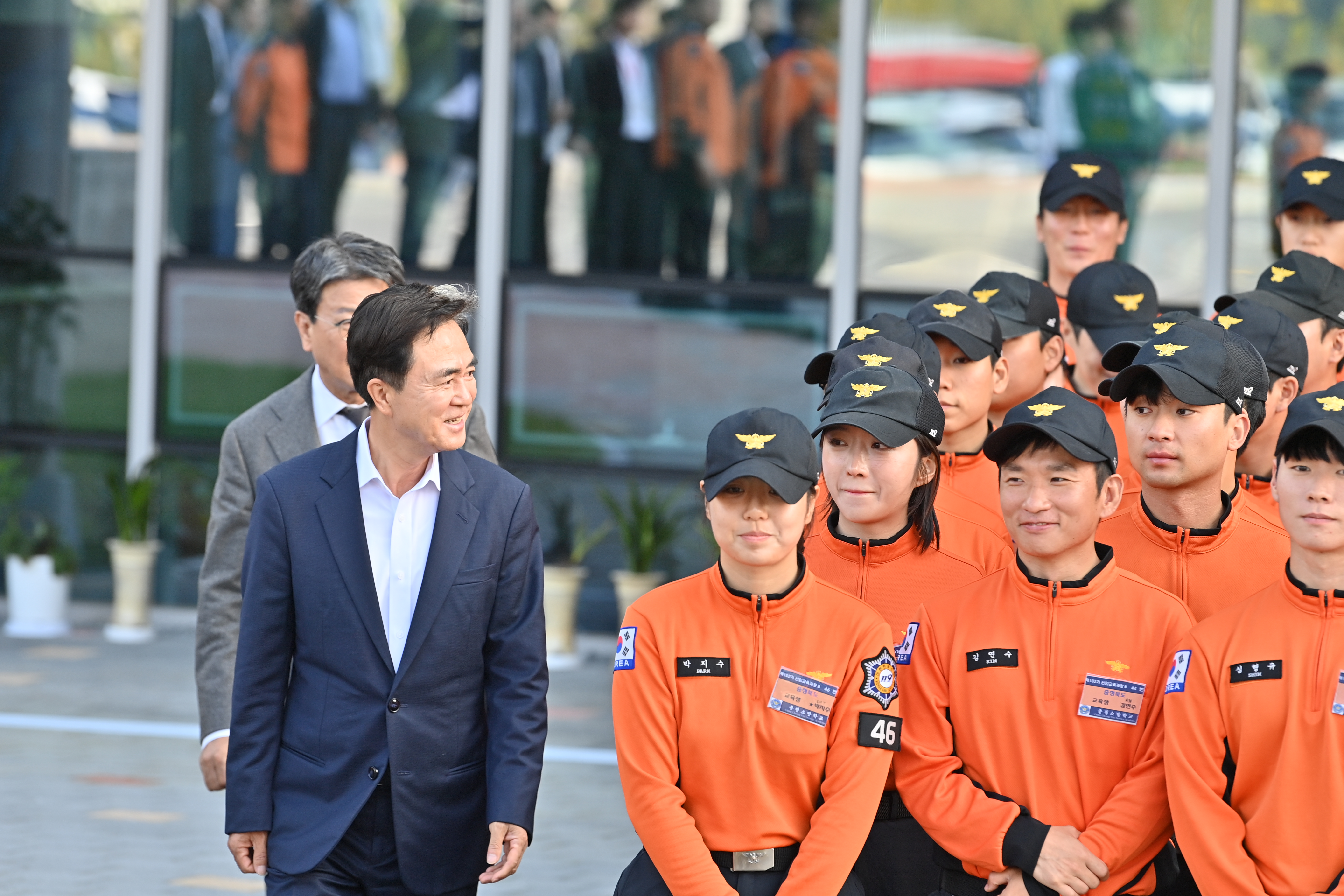 김태흠 도지사는 20일 민선8기 4년차 시군 방문의 일환으로 충남119복합타운을 찾았다. 관련사진 10