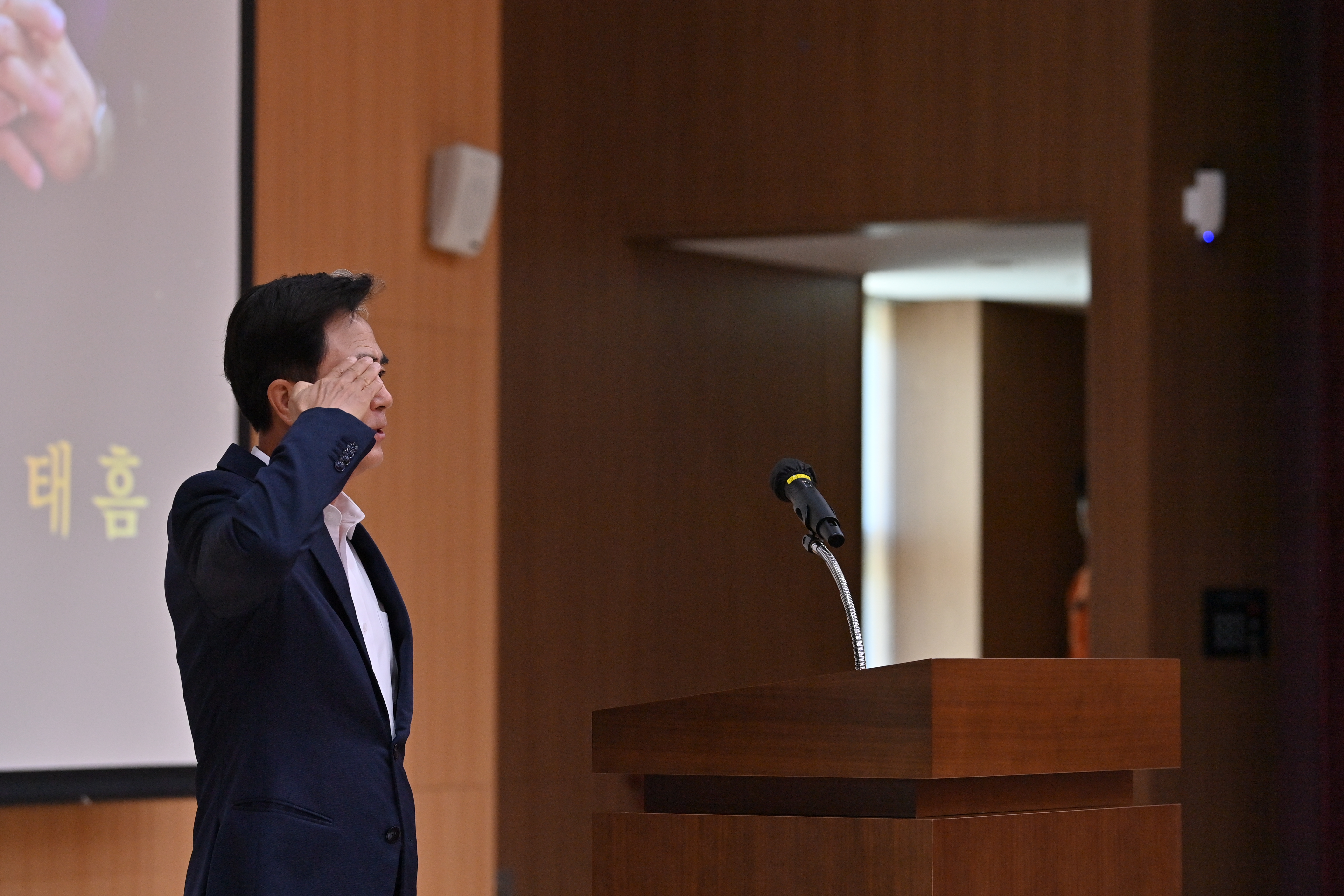 김태흠 도지사는 20일 민선8기 4년차 시군 방문의 일환으로 충남119복합타운을 찾았다. 관련사진 8