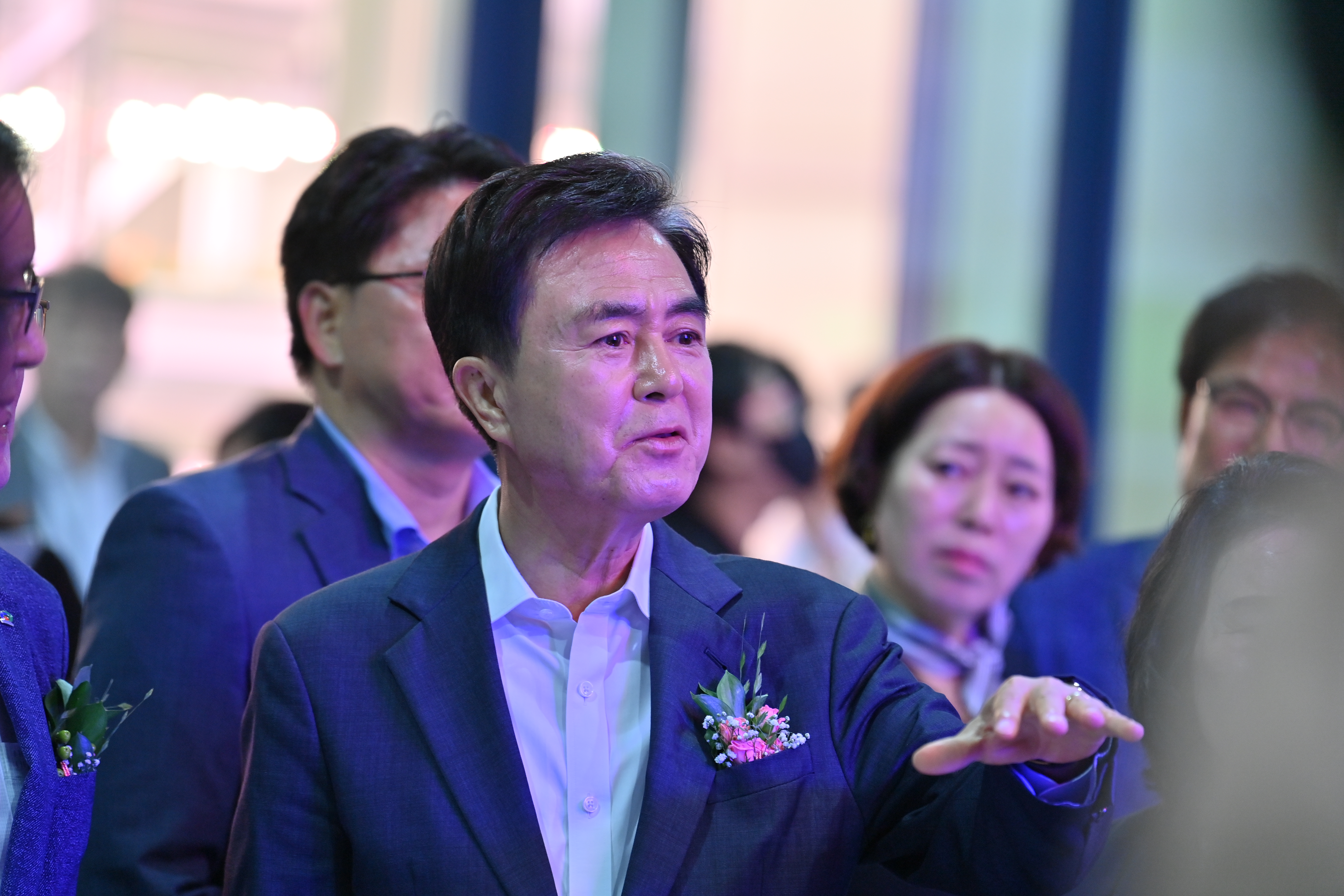 김태흠 지사는 8일 연암대 그린테크 이노베이션센터 개관행사에 참석했다. 관련사진 2