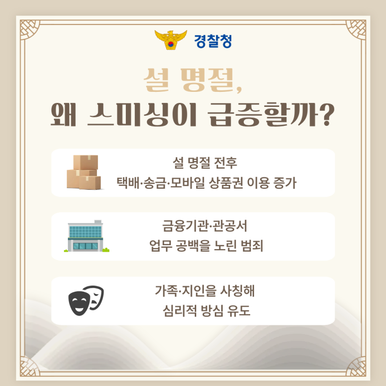 설 연휴 기간 스미싱 문자 주의하세요! 관련사진 2