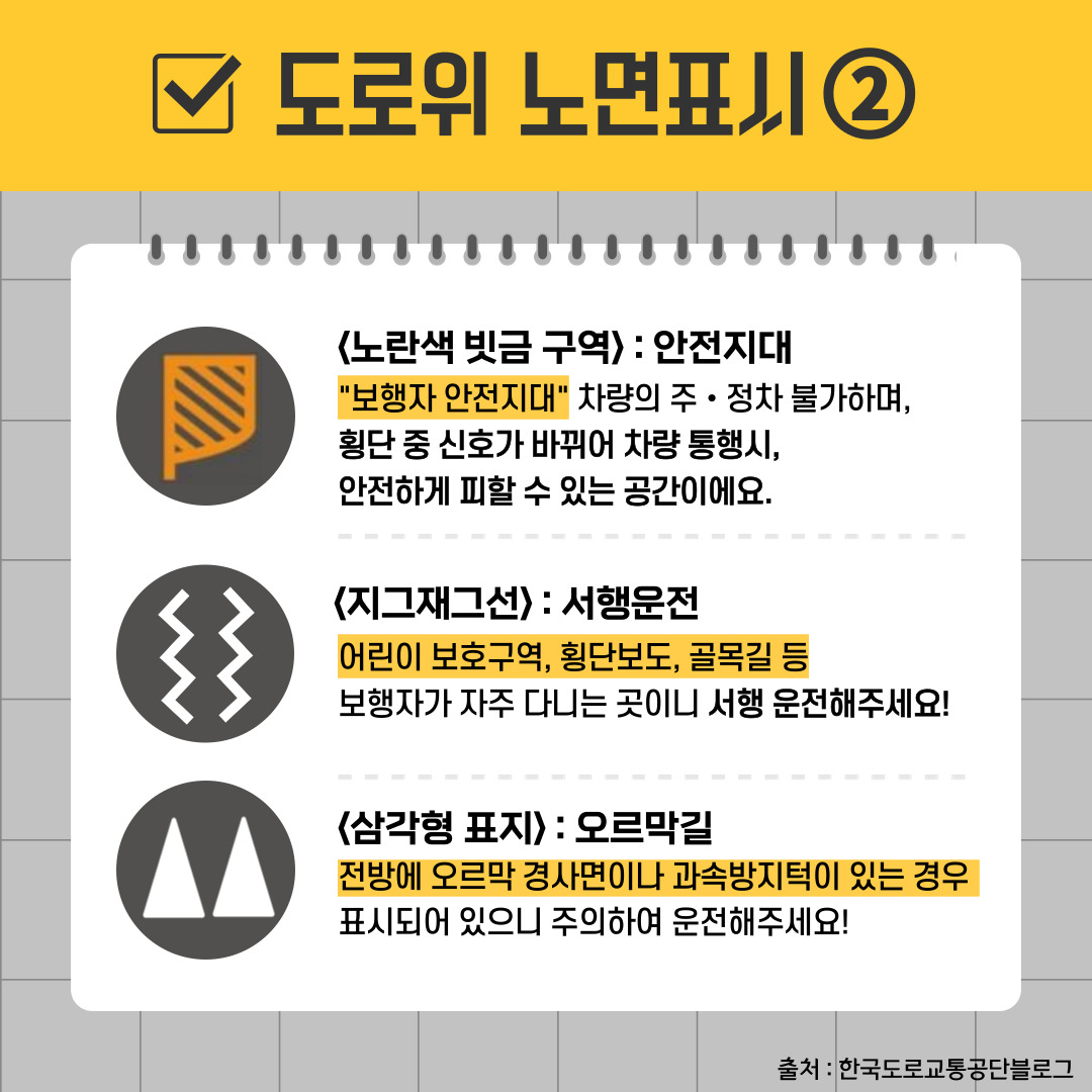 헷갈리기 쉬운 '교통정보' 바로알기(중부대 청년서포터즈 홍보팀 작성) 관련사진 4