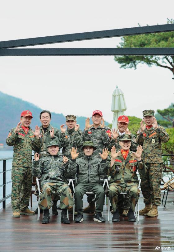사단법인 내생애봄날 눈이부시게, 해병전우회 서산지회와 함께하는 촬영 현장