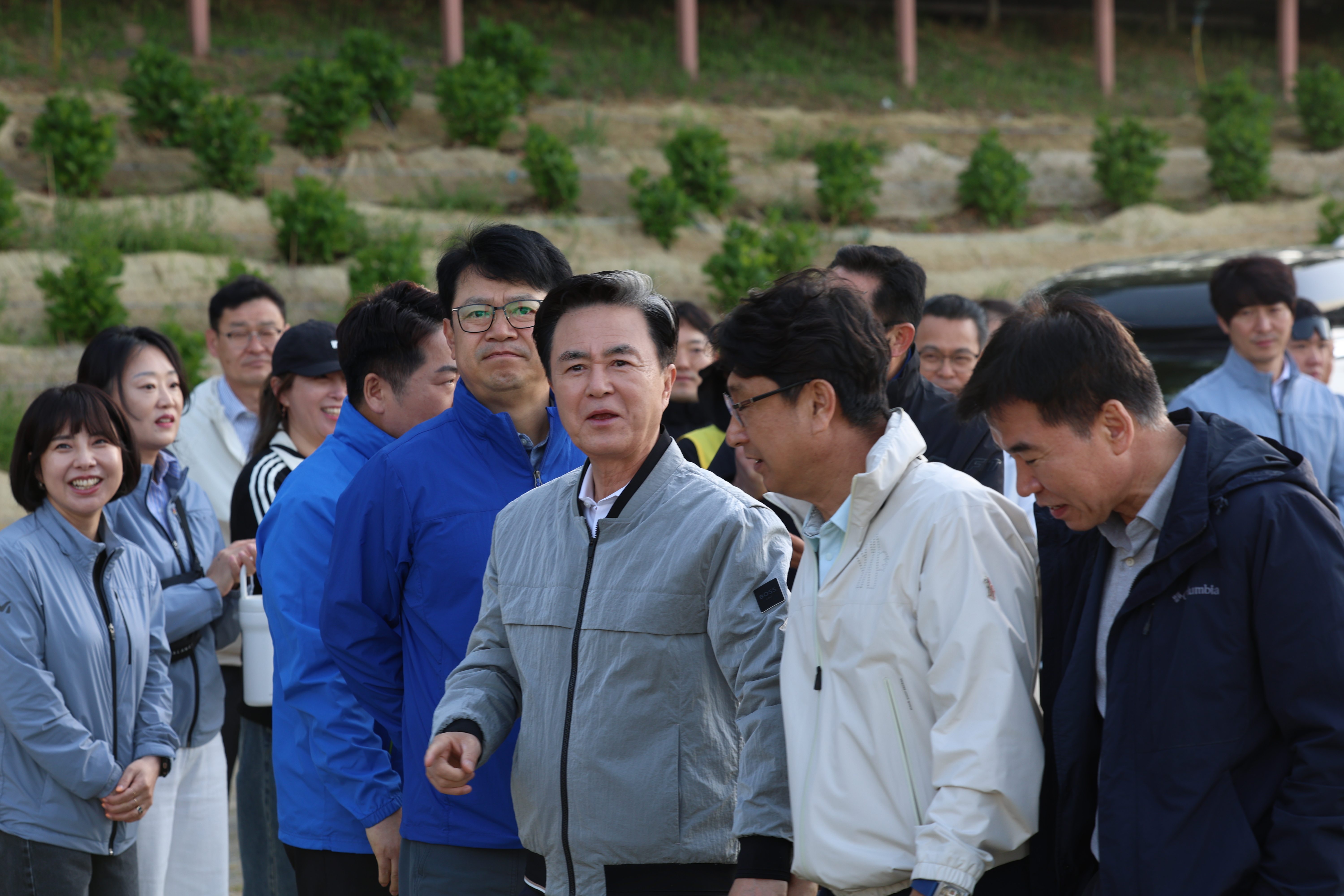 김태흠 도지사는 26일 아산 현충사에서 개최된 '제4회 이순신 백의종군길 마라톤대회'에 참석했다. 관련사진 7