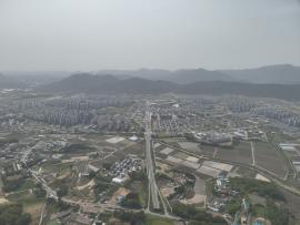 내포신도시 전경(홍북터널 방향) 관련사진 1