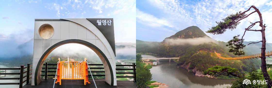 지난주에 담아 본 월영산 출렁다리