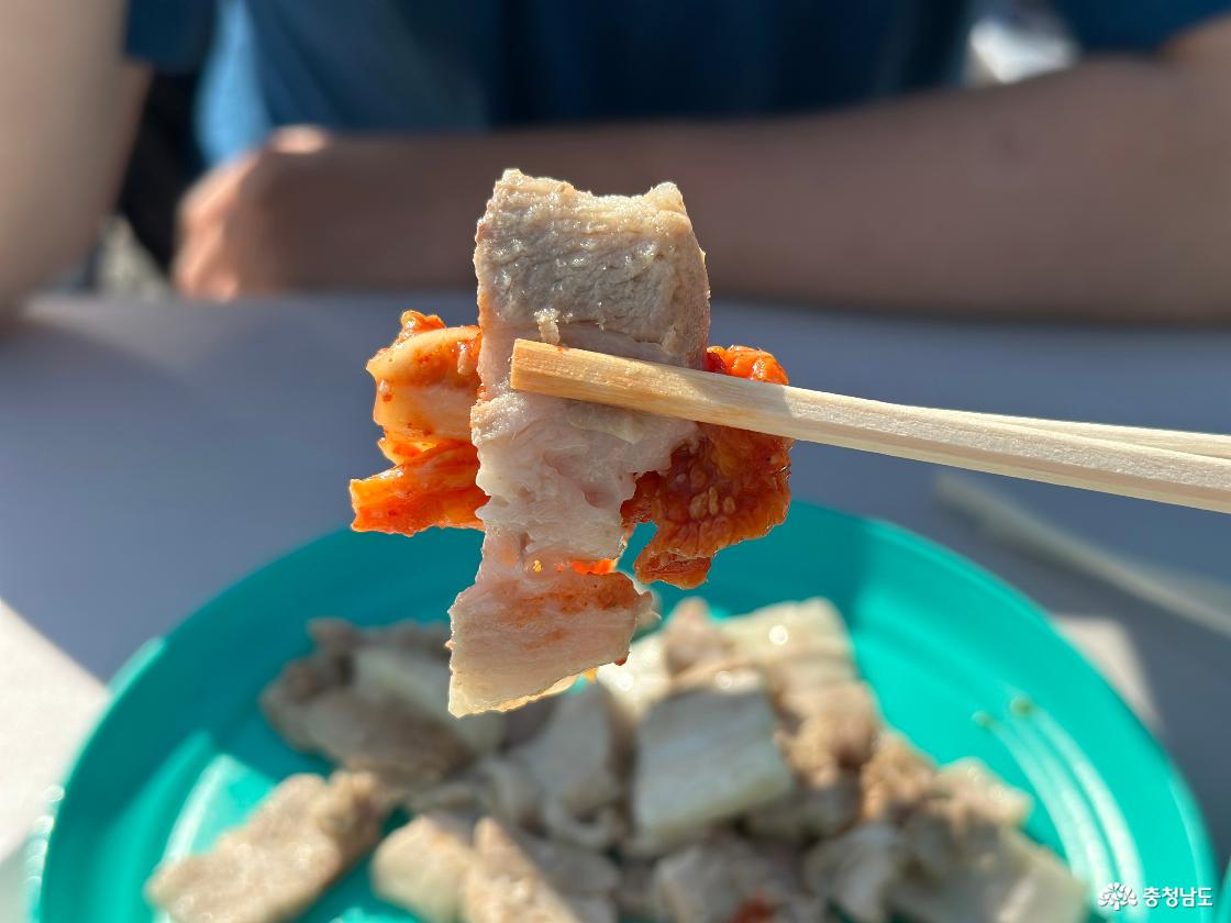 수육고기도 야들야들하니 정말 맛있었어요.