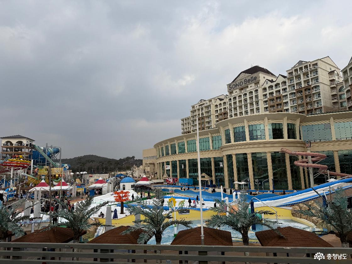 소노벨천안 스노우어드벤처 전경