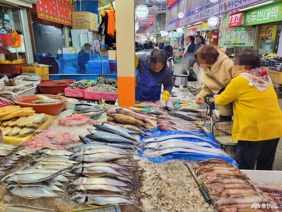 논산 화지중앙시장 - 수산물 가게