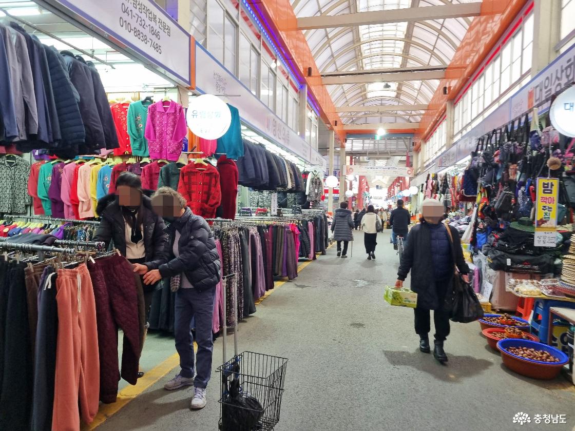 논산 화지중앙시장 - 옷 가게