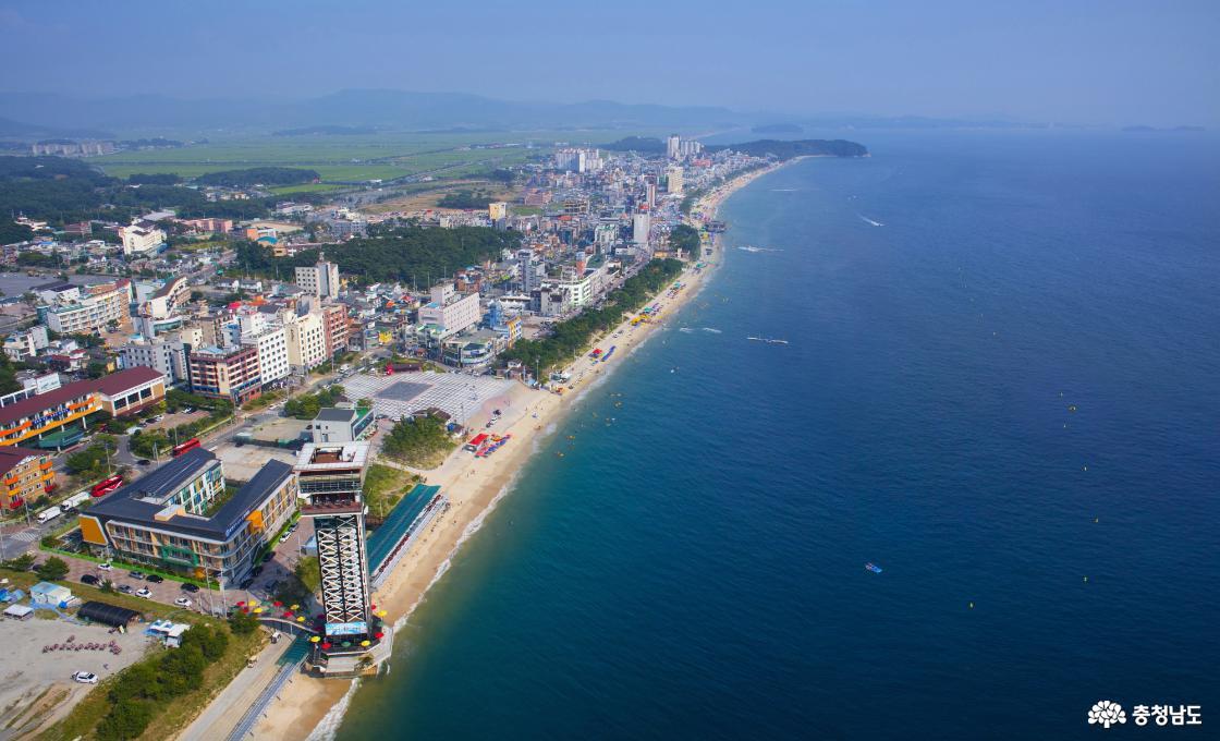 (保寧)大川海水浴場 全景