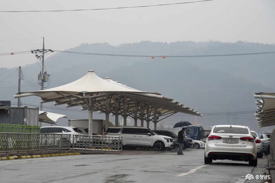 아우내 장터 공영주차장