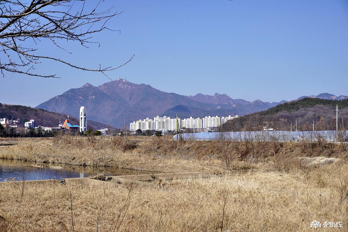 계룡산 천황봉 전경