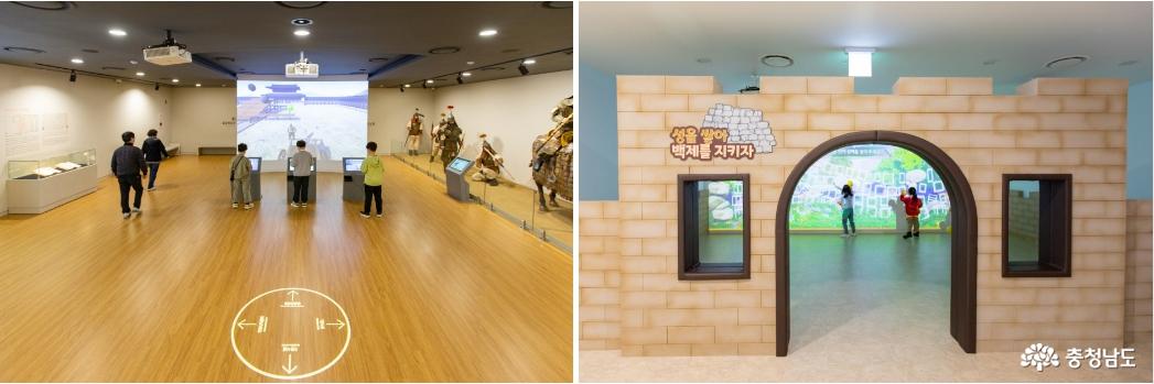 백제군사박물관 전시실