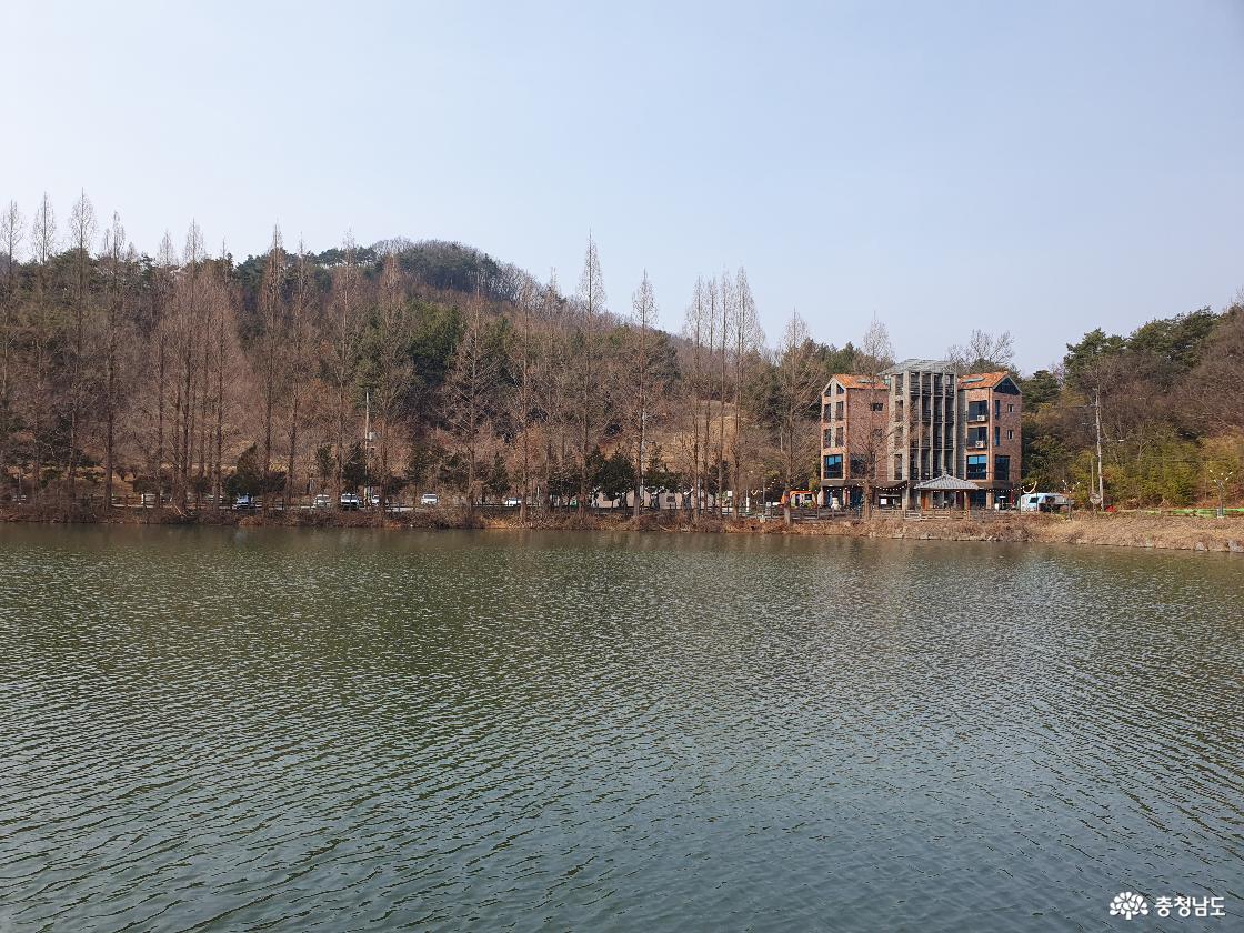 입암저수지 풍경