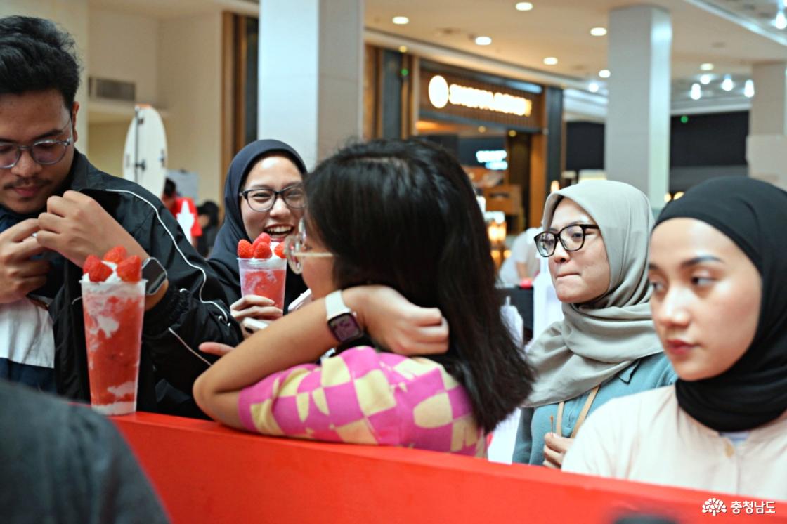 논산딸기 자카르타 홍보전